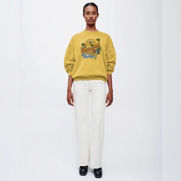 RE/DONE LAX Sweatshirt in Navy blue - Picture 3 of 9